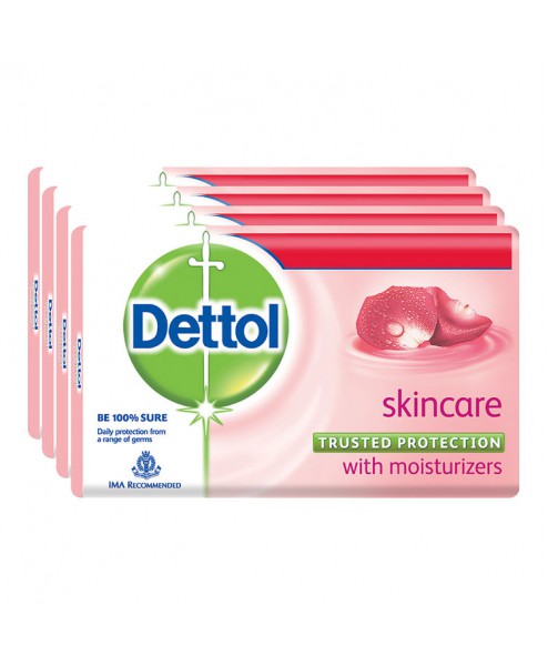 Dettol Soap Skincare 5 X 125g